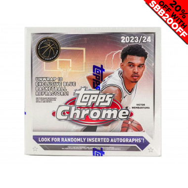 2023-24 Topps Chrome Basketball Monster Box (Choose Team - 5-box Break #1)  Basketball